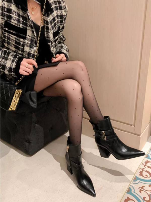 ショートブーツレディース 美脚 8CM太ヒール 秋冬 疲れにくい スエード スムース 小さいサイズ 大きいサイズ 防寒 歩きやすい 