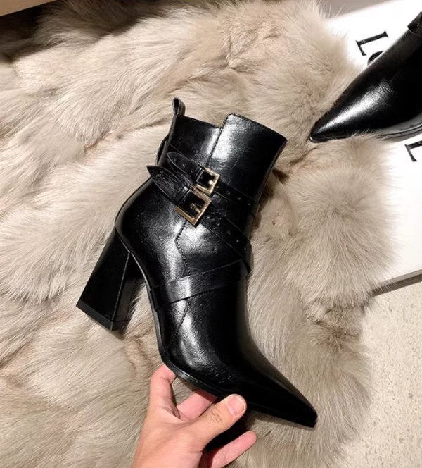 ショートブーツレディース 美脚 8CM太ヒール 秋冬 疲れにくい スエード スムース 小さいサイズ 大きいサイズ 防寒 歩きやすい 