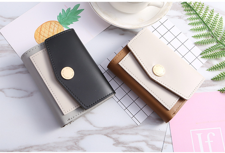 ミニ財布 カードケース レディース コンパクト 財布 二つ折り 大容量 名刺入れ かわいい おしゃれ コ小銭入れ 学生 大人 