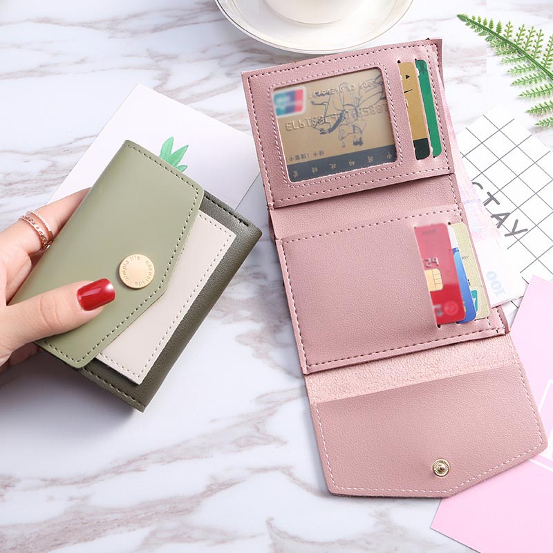 ミニ財布 カードケース レディース コンパクト 財布 二つ折り 大容量 名刺入れ かわいい おしゃれ コ小銭入れ 学生 大人 