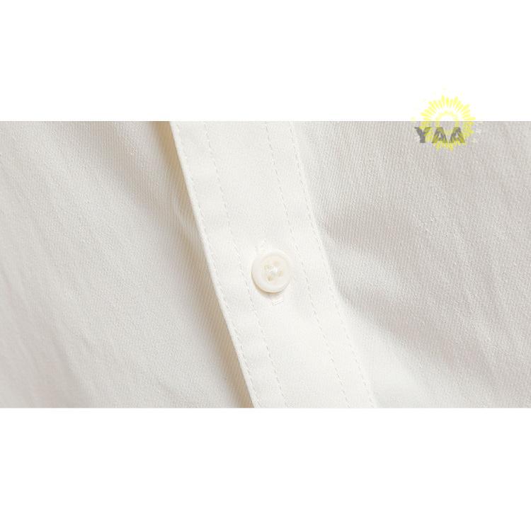 カジュアルシャツ 長袖シャツ メンズ シャツ 開襟シャツ ビジネス 秋服 メンズファッション 通勤 スリム 秋物 