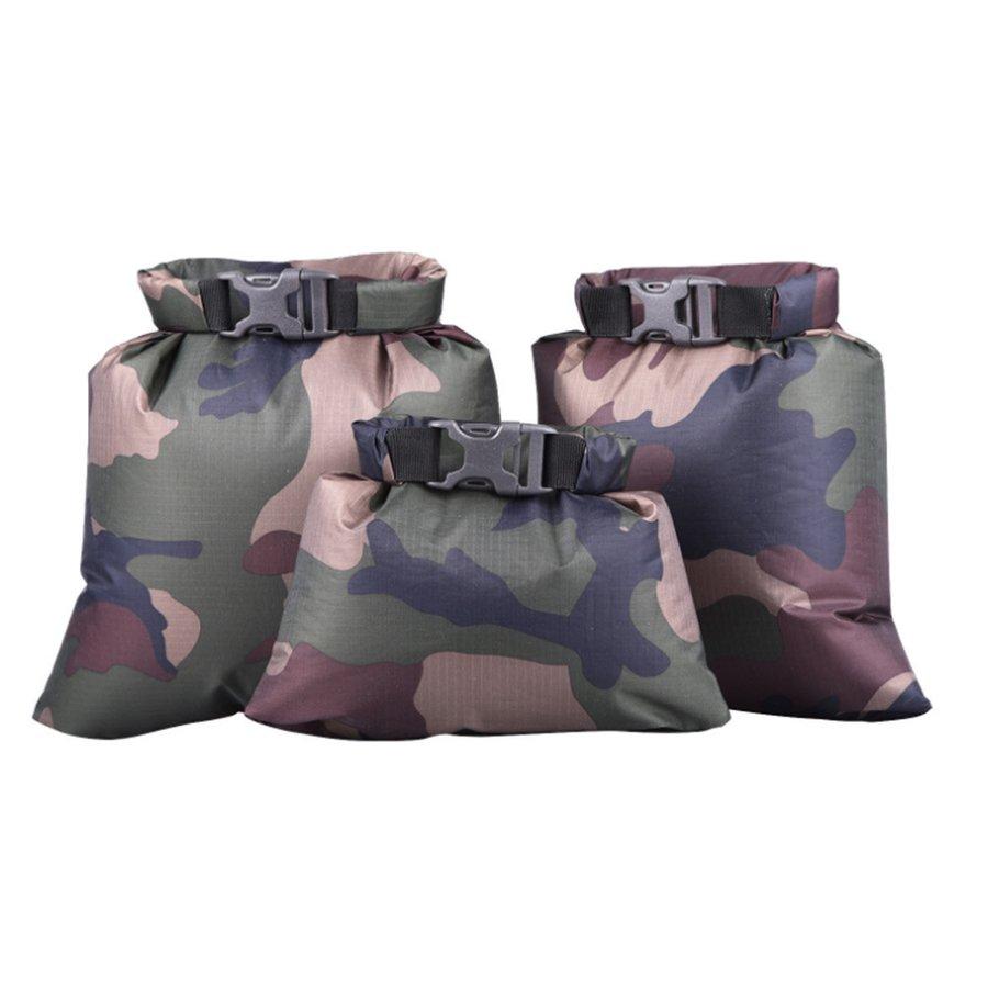 ドライバッグ 防水バッグ 防水ポーチ ウォータープルーフ 3枚セット 折りたたみ 登山 レジャー アウトドア 海 トラベル ビーチ 防災 コンパクト 