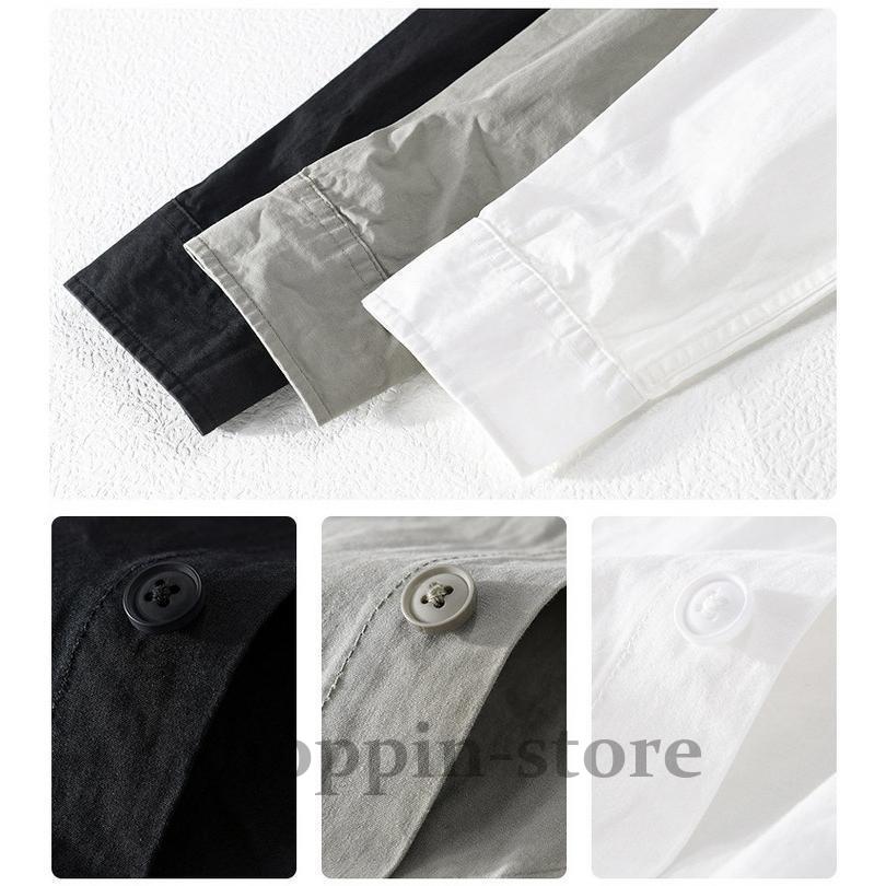 カジュアルシャツ 長袖シャツ トップス シャツ SHIRT きれいめ 春 春 メンズ 