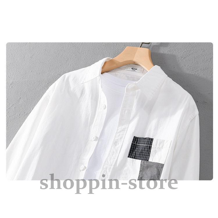 カジュアルシャツ 長袖シャツ トップス シャツ SHIRT きれいめ 春 春 メンズ 