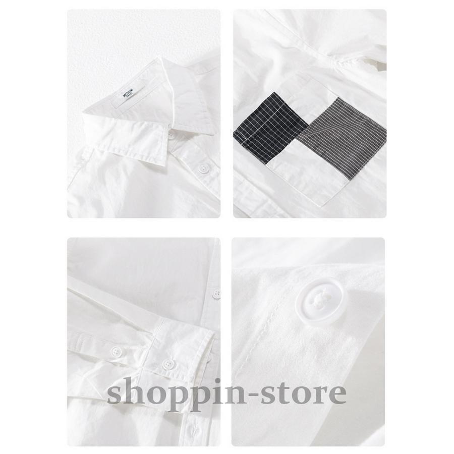 カジュアルシャツ 長袖シャツ トップス シャツ SHIRT きれいめ 春 春 メンズ 