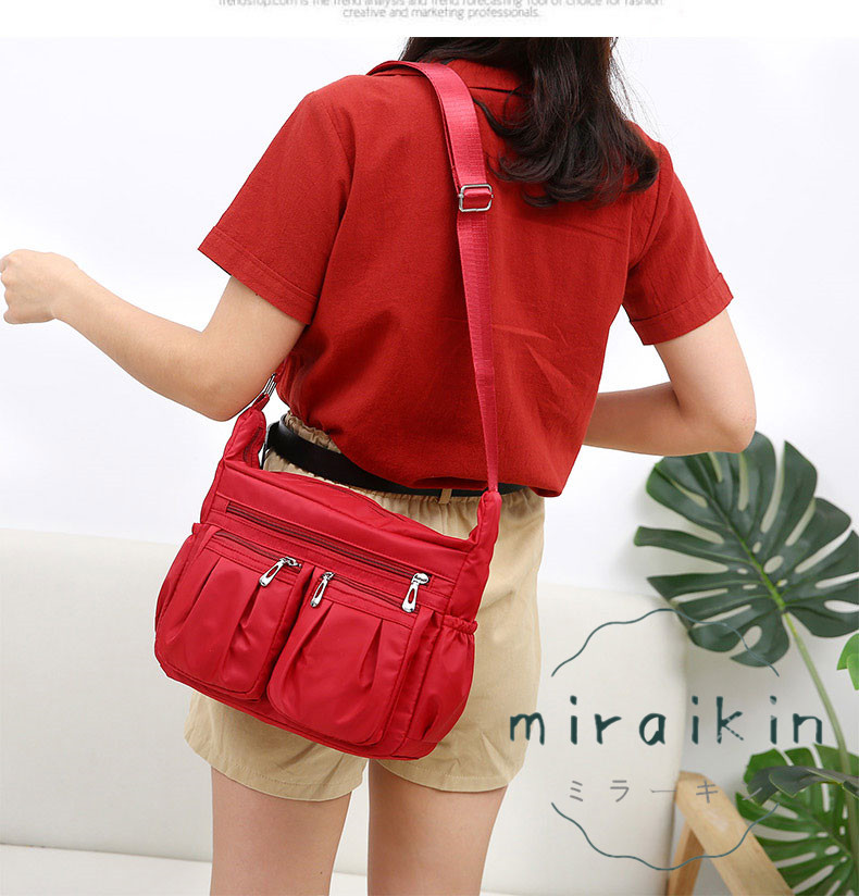 ショルダーバッグ レディース 仕切り トートバッグ ママバッグ 大容量 軽量 大きめ 送料無料 おしゃれ アウトドア お出かけ ファスナー カジュアル 肩掛け 