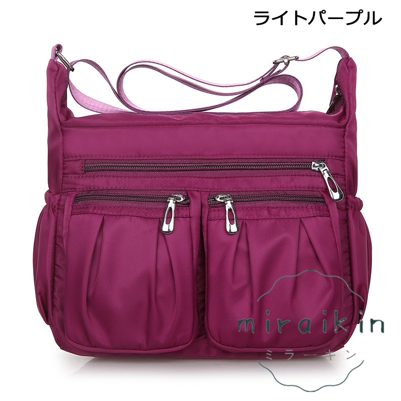 ショルダーバッグ レディース 仕切り トートバッグ ママバッグ 大容量 軽量 大きめ 送料無料 おしゃれ アウトドア お出かけ ファスナー カジュアル 肩掛け 