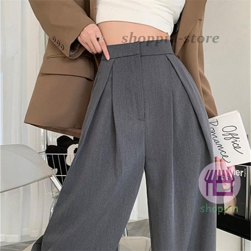 ワイドパンツ レディース ガウチョパンツ ロング スラックス バギーパンツ ハイウエスト 春夏 ゆったり 着痩 美脚 カジュアル 通勤 ストリート系 