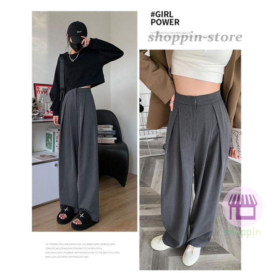 ワイドパンツ レディース ガウチョパンツ ロング スラックス バギーパンツ ハイウエスト 春夏 ゆったり 着痩 美脚 カジュアル 通勤 ストリート系 
