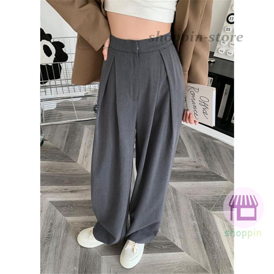 ワイドパンツ レディース ガウチョパンツ ロング スラックス バギーパンツ ハイウエスト 春夏 ゆったり 着痩 美脚 カジュアル 通勤 ストリート系 
