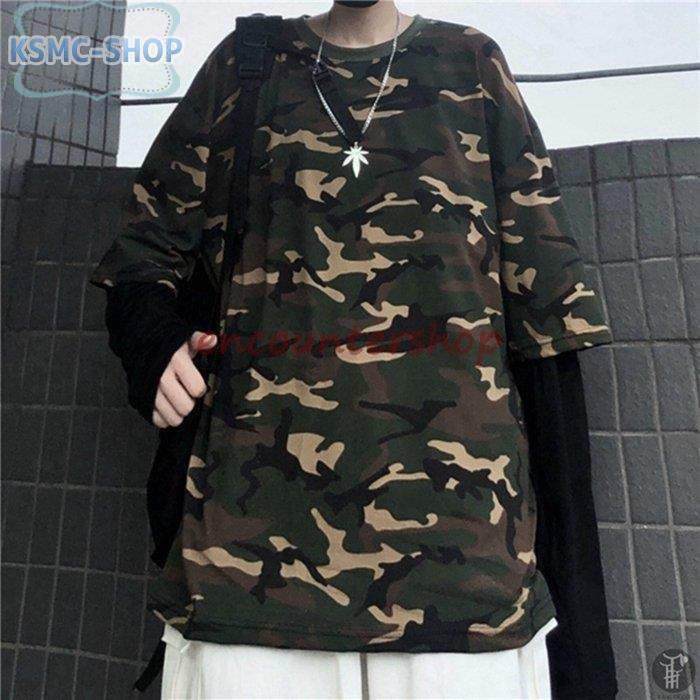 Tシャツ メンズ トップス 重ね着 レディース インナー 長袖 迷彩 ゆったり 春 秋 冬 大人 ロングTシャツ おしゃれ カジュアル ファッション 
