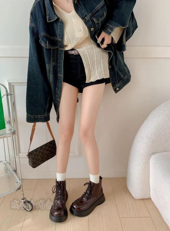 厚底靴 かかとなし スニーカー レディース スリッポン サンダルスニーカー ヒール8CM 歩きやすい 美脚 通気性 