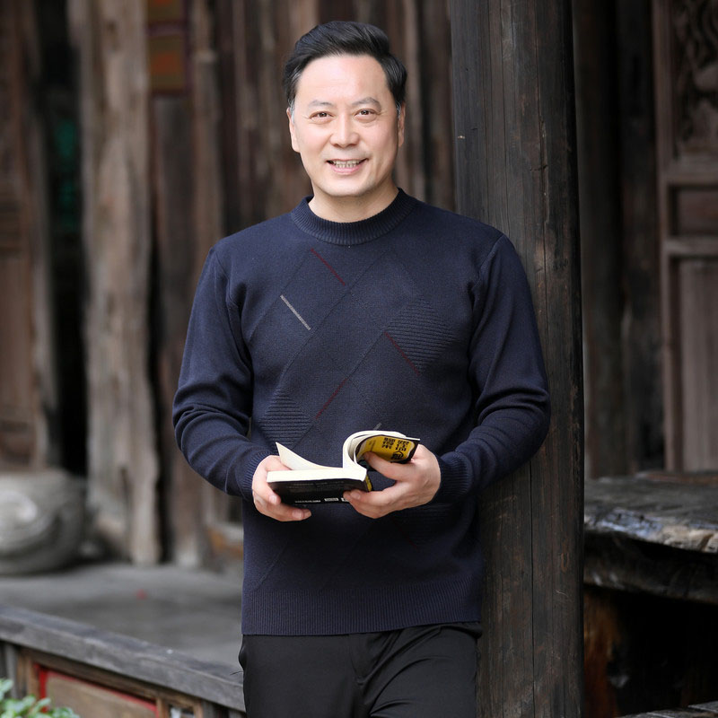 ニット セーター メンズ◆クルーネック秋服 冬服 紳士 メンズ プレゼント ギフト シニア 誕生日 ゴルフ シニアファッション クリスマス 敬老の日 