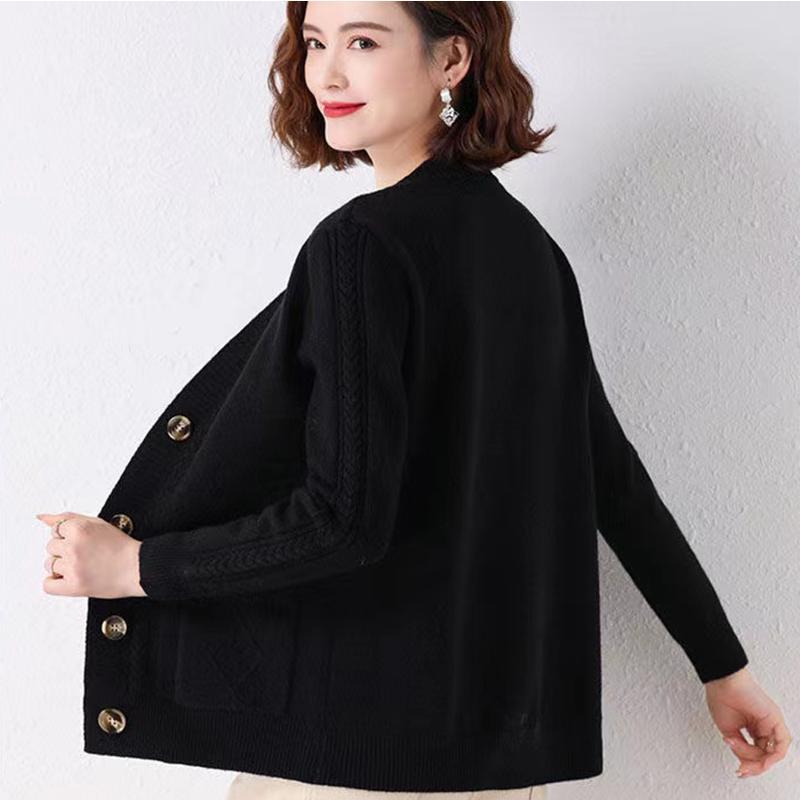 超。 カーディガン レディース ニット セーター Vネック 洗える おしゃれ 秋 長袖 羽織 ゆる ゆったり 伸縮性 春 超目玉 上品 カジュアル 