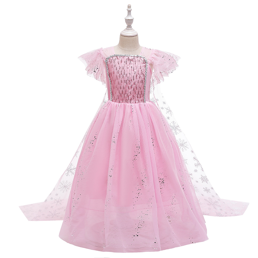 プリンセスドレス 子供ドレス キッズ ロングドレス 女の子 ワンピース ピアノ フォーマルワンピース ジュニア ノースリーブ デコルテシースルーロング レース 