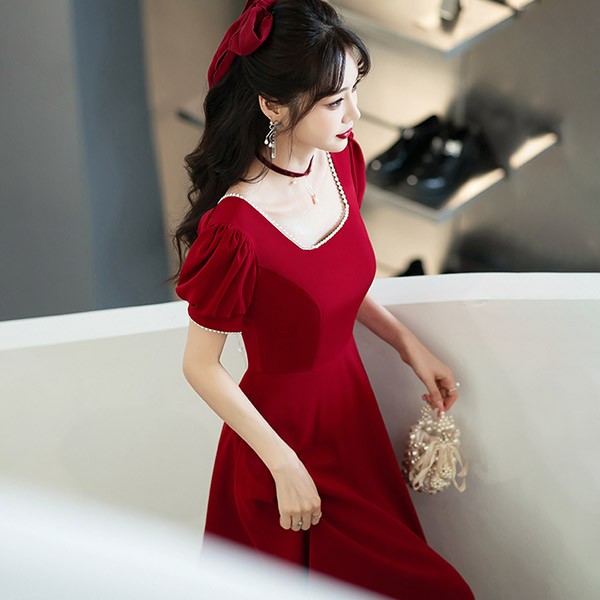 ロングドレス 大人 ピアノ 発表会 ミモレ丈 演奏会 小さいサイズ パーティードレス 韓国 マキシ丈 結婚式 大きいサイズ 母親 