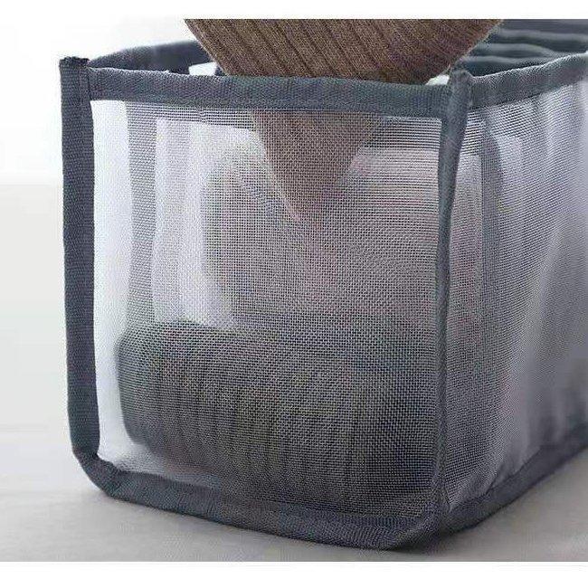 下着収納ボックス 1点2点5点 衣装ケース 大容量 押入れ 洋服 仕切り おもちゃ箱 メッシュ 引出し収納 ブラジャー パンツ 衣替え 衣類 押入れ収納 