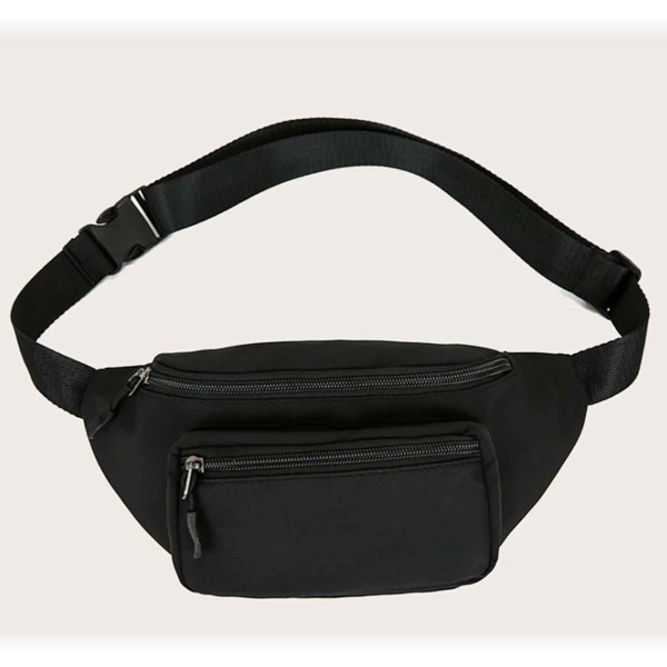 あり ボディバッグ ウエストポーチ ブラック 黒 2WAY BAG 軽量 無地 ショルダーバッグ ミニバッグ かばん 斜め掛け 鞄 シンプル コンパクト 