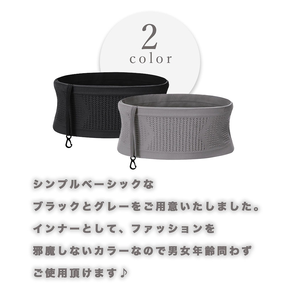 シームレスベルト ウエストポーチ ボディバッグ メッシュ スポーツ用品 ランニング ブラック レディース トラベル用品 旅行 男女兼用 グレー スマホポーチ 