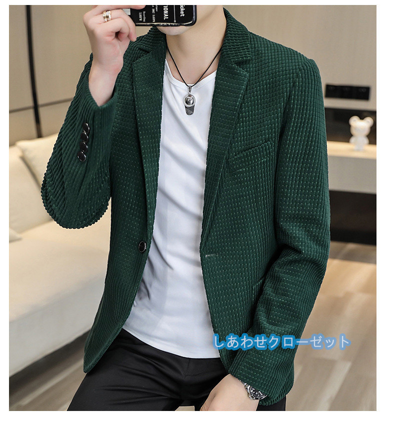 テーラードジャケット メンズ おしゃれ ブレザージャケット カジュアルスーツ 無地 通勤 アウター 紳士用 フォマールスーツ ビジネススーツ 春秋冬 