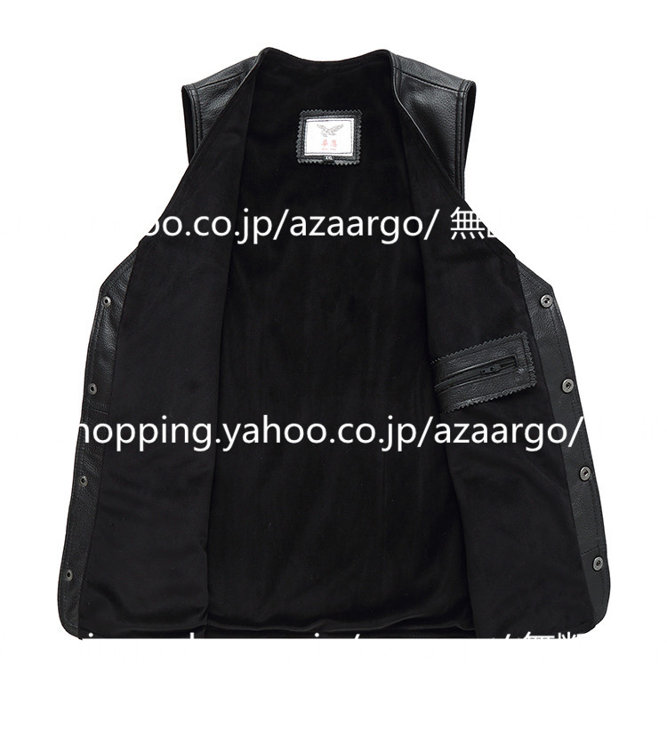 レザーベスト メンズ ラムレザー ベスト 。 羊革 バイク用ベスト 大きいサイズ ジレベスト 通勤 フォーマル 高級レザー チョッキ カジュアル 