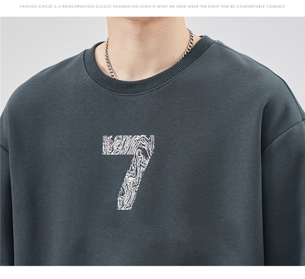 トレーナー メンズ プルオーバー ブラック 長袖 スポーツウェア 長袖 丸襟 プリント Uネック 韓国ファッション 春秋 デザイン 送料無料 英語文字 