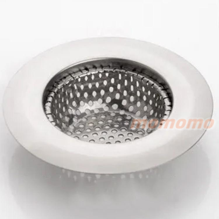 2TYPE×3SIZE 排水口 ゴミ受け 網目 穴目 洗面所 抗菌 洗面台用 抗菌加工 ステンレス製 ごみ受け 衛生的 パンチング 排水口 ゴミカゴ 