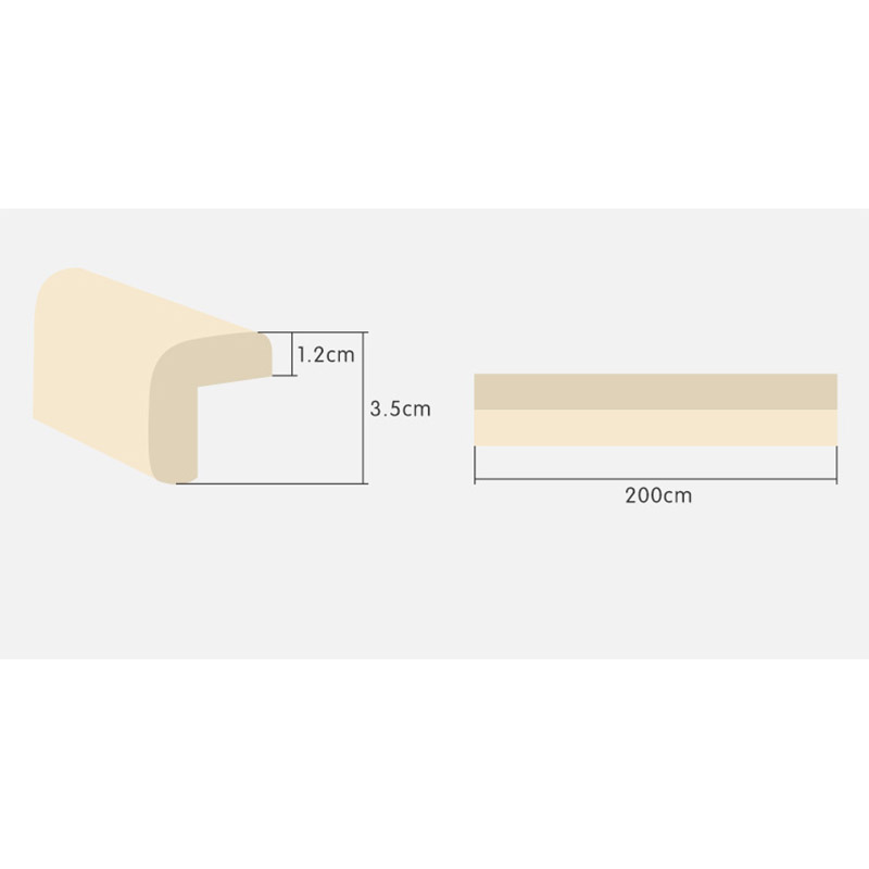 2X2Mセット コーナーガード 水洗いで貼り直せる ゲルテープ ベビーガード コーナークッション 安全対策 セット ケガ防止 