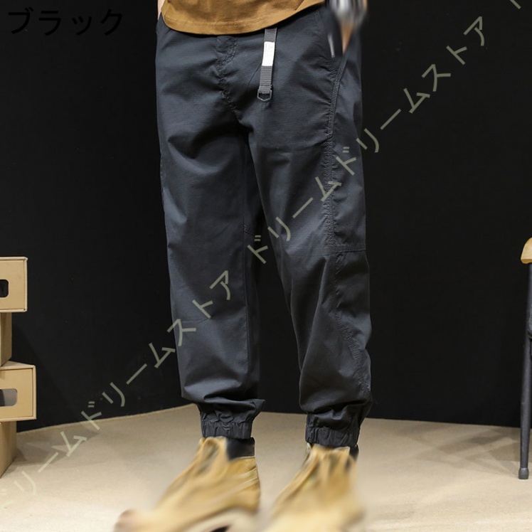 カーゴパンツ メンズ ロングパンツ おしゃれ ワークパンツ カジュアル ジョガー 綿 作業ボゆったり テーパード アウトドア ポケット ストレッチ ズボン 