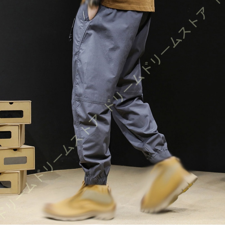 カーゴパンツ メンズ ロングパンツ おしゃれ ワークパンツ カジュアル ジョガー 綿 作業ボゆったり テーパード アウトドア ポケット ストレッチ ズボン 