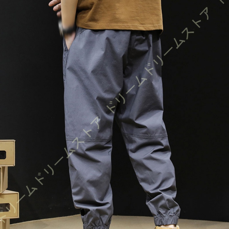 カーゴパンツ メンズ ロングパンツ おしゃれ ワークパンツ カジュアル ジョガー 綿 作業ボゆったり テーパード アウトドア ポケット ストレッチ ズボン 