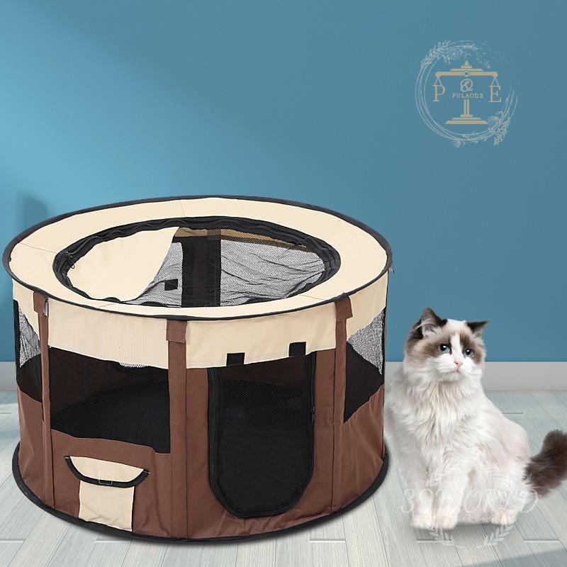 ペットサークル 折りたたみ式 テント 犬 猫 ウサギ用 ペットケージ 丈夫 頑丈 メッシュ 組み立て簡単 全8色 屋外 屋内 持ち運び便利 小動物 車内 小型犬 