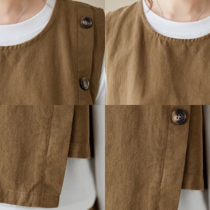 セットアップ レディース サイドボタン ベスト スカート 2点セット 女子会 60代 きれいめ 40代 お出かけ 30代 旅行 50代 春秋 カジュアル 