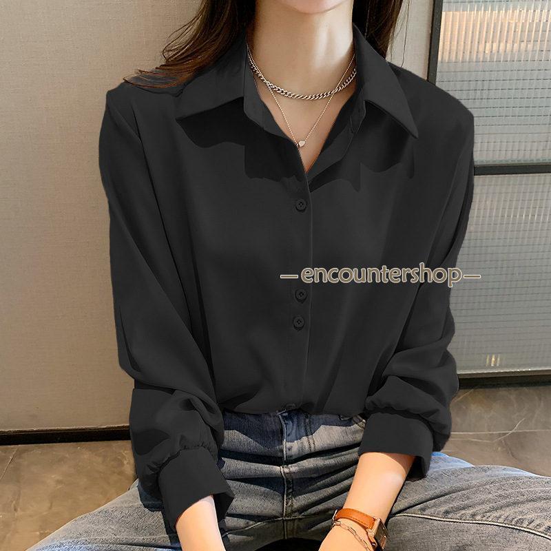ブラウス レディース 長袖 春秋 長袖シャツ トップス 体型カバー OL ビジネス おしゃれ 通勤 入学式 フォーマル シンプル きれいめ デート 
