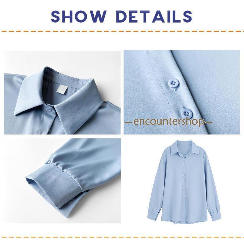 ブラウス レディース 長袖 春秋 長袖シャツ トップス 体型カバー OL ビジネス おしゃれ 通勤 入学式 フォーマル シンプル きれいめ デート 