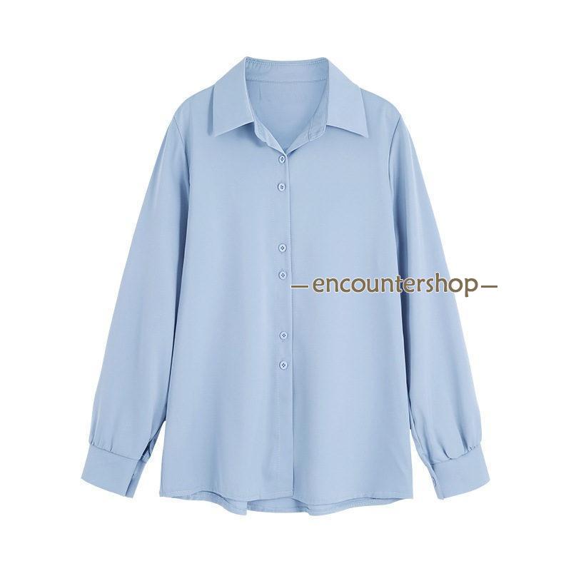 ブラウス レディース 長袖 春秋 長袖シャツ トップス 体型カバー OL ビジネス おしゃれ 通勤 入学式 フォーマル シンプル きれいめ デート 