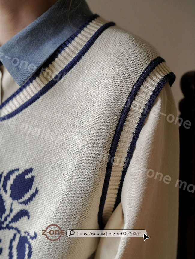 ベスト ニット プルオーバー レディース 新作 Vネック セーター 通学 春 体型カバー レイヤード 大人 可愛い 保温 学生 アウター 秋冬 通勤 ゆったり 柔らかい 