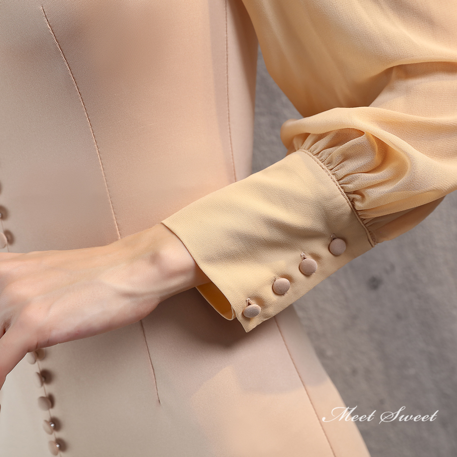 カラードレス 長袖 ミニドレス パーティードレス 結婚式 二次会 フォーマルドレス 演奏会 ファスナー ミディアムドレス お呼ばれ ワンピース サテン 発表会 