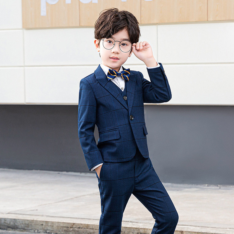 子供スーツ 5点セット スーツ 子供服 子供 フォーマル 紳士風 男の子スーツ ベスト 男の子 上下セット キッズ 通園 演出 ジャケット スーツ 