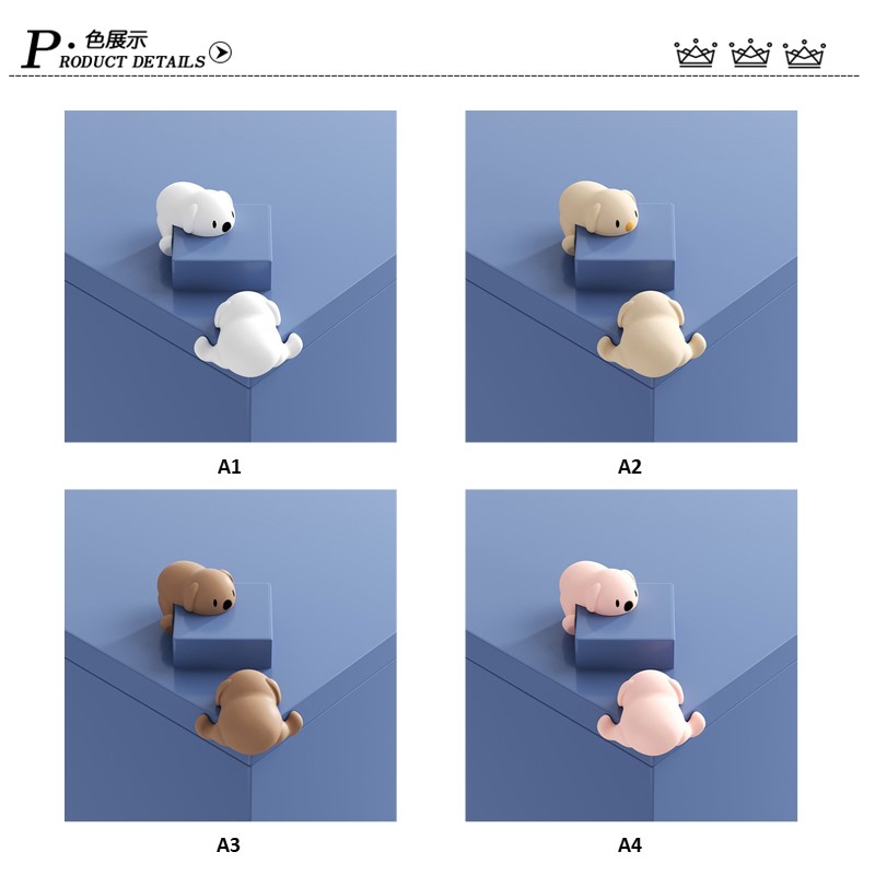 コーナークッション コーナーガード 8個セット ベビー 赤ちゃん セーフティーグッズ ケガ予防 机テーブル 家具 可愛い 厚め 角 