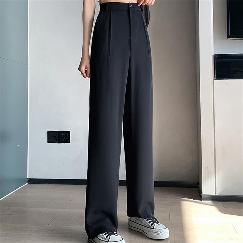 チノパン ワイドパンツ スラックス レディース パンツ ズボン 春夏 イージーパンツ ボゆったり テーパード 体型カバー ロング カジュアル 