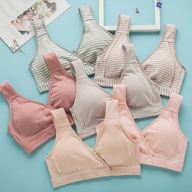 授乳ブラ ノンワイヤー 垂れ防止 補正 フロントオープン マタニティブラ 下着 大き 産前産後 妊婦 授乳 美胸 授乳用 ブラジャー 肌着 インナー 