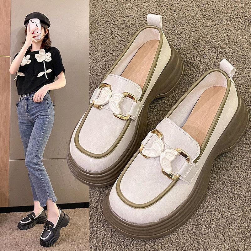 ローファー レディース スリッポン 厚底 柔らかいソール 痛くない 美脚 モカシン 走れる 日常着用 通勤 衝撃吸収 歩きやすい 滑り止め 