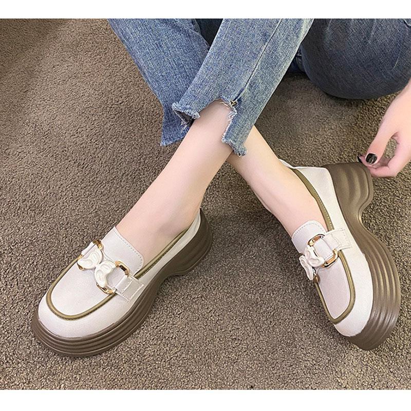 ローファー レディース スリッポン 厚底 柔らかいソール 痛くない 美脚 モカシン 走れる 日常着用 通勤 衝撃吸収 歩きやすい 滑り止め 