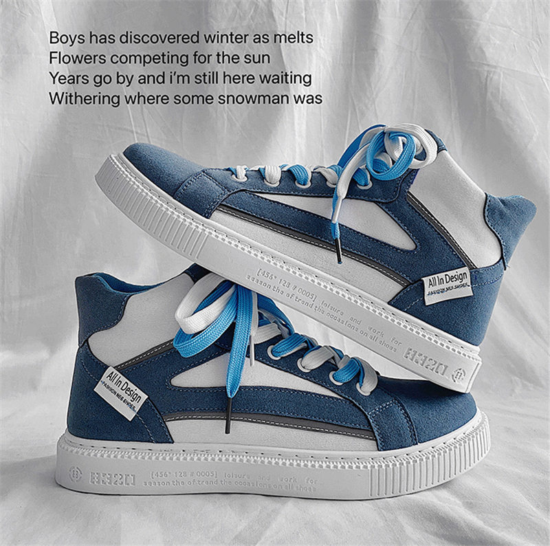 ハイカットスニーカー メンズ メンズスニーカー 靴 ウォーキングカジュアル安い ドライビング通学靴  