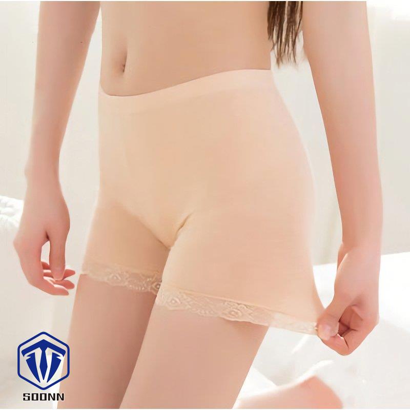 ショーツ 下着 インナー レディース 女性用 パンツ レース 一分丈 白 無地 シンプル ボックスショーツ かわいい 黒 フリル おしゃれ フラワー 