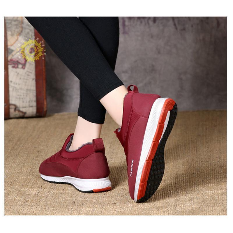 スノーブーツ レディース ムートンブーツ 防水 保温 滑り止め ママ 履きやすい 裏起毛 秋冬 格安 厚底 冬靴 防寒 