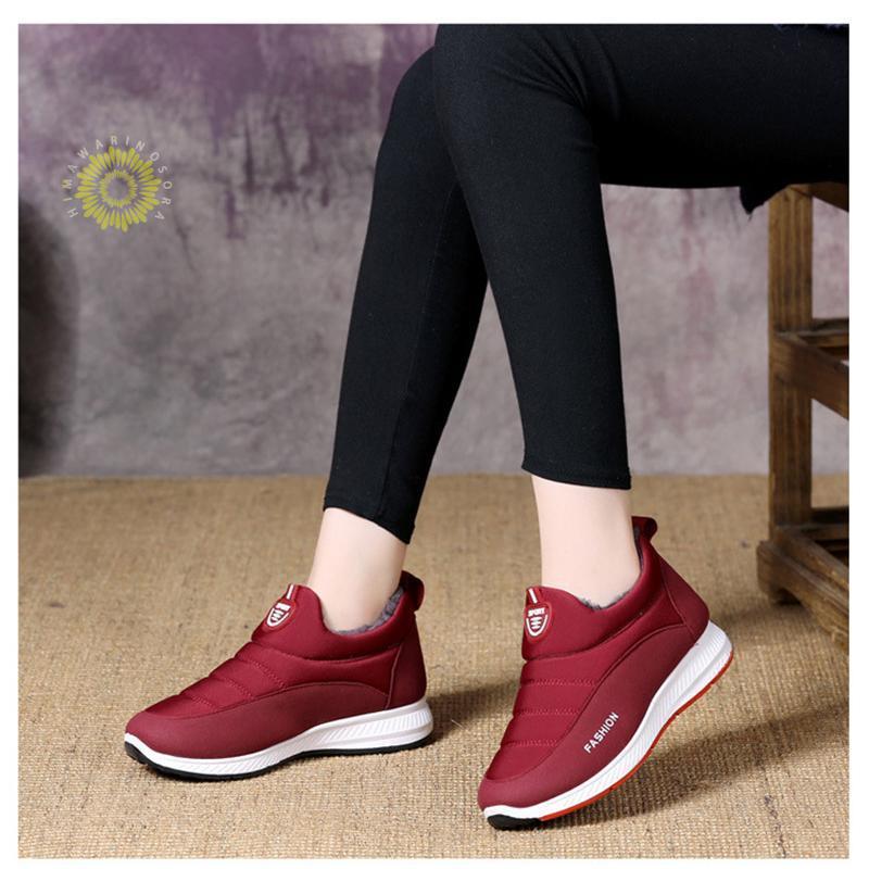 スノーブーツ レディース ムートンブーツ 防水 保温 滑り止め ママ 履きやすい 裏起毛 秋冬 格安 厚底 冬靴 防寒 