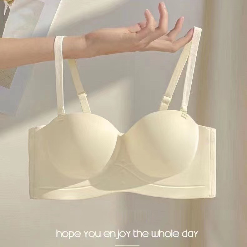 立体カップ 盛りブラ レディース もちもち ノンワイヤー シームレス 揺れない 下着 脇高 盛れる 旅行 シンプル ブラジャー 脇肉 インナー 楽ちん 