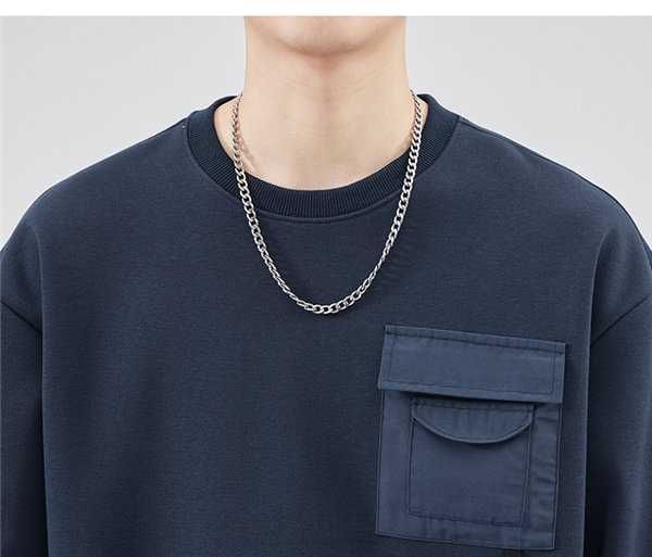 トレーナー メンズ 長袖 プルオーバー スウェットポケット付き 秋服トレーナー 秋服 送料無料 クルーネック 大きいサイズ 韓国ファッション 春秋 